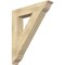 Ekena Millwork Traditional Traditional Rough Sawn Bracket, Douglas Fir, 6"W x 34"D x 40"H BKT06X34X40TRA01RDF - alternate 1